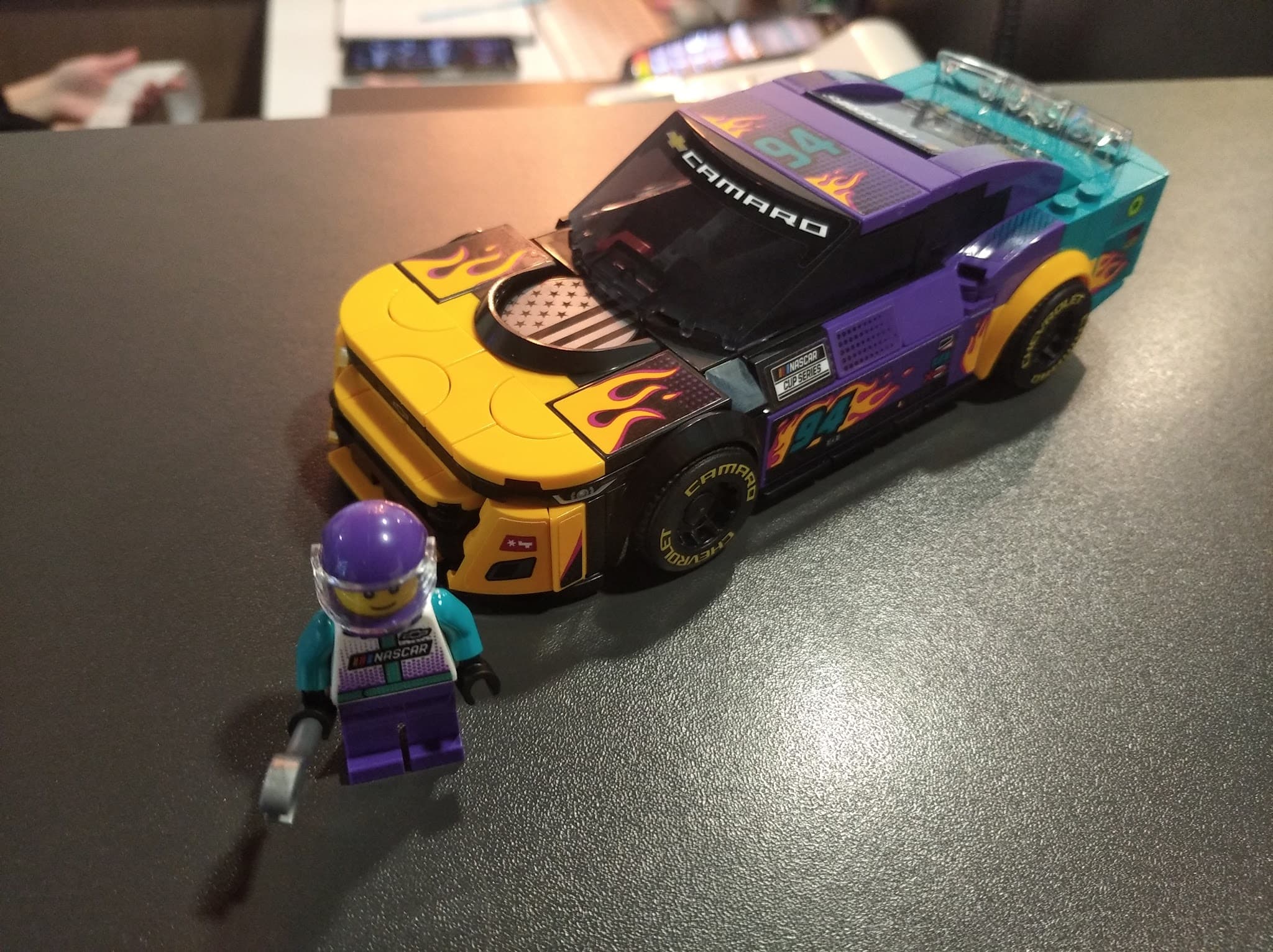 LEGO 76935 NASCAR Next Gen Chevrolet Camaro ZL1