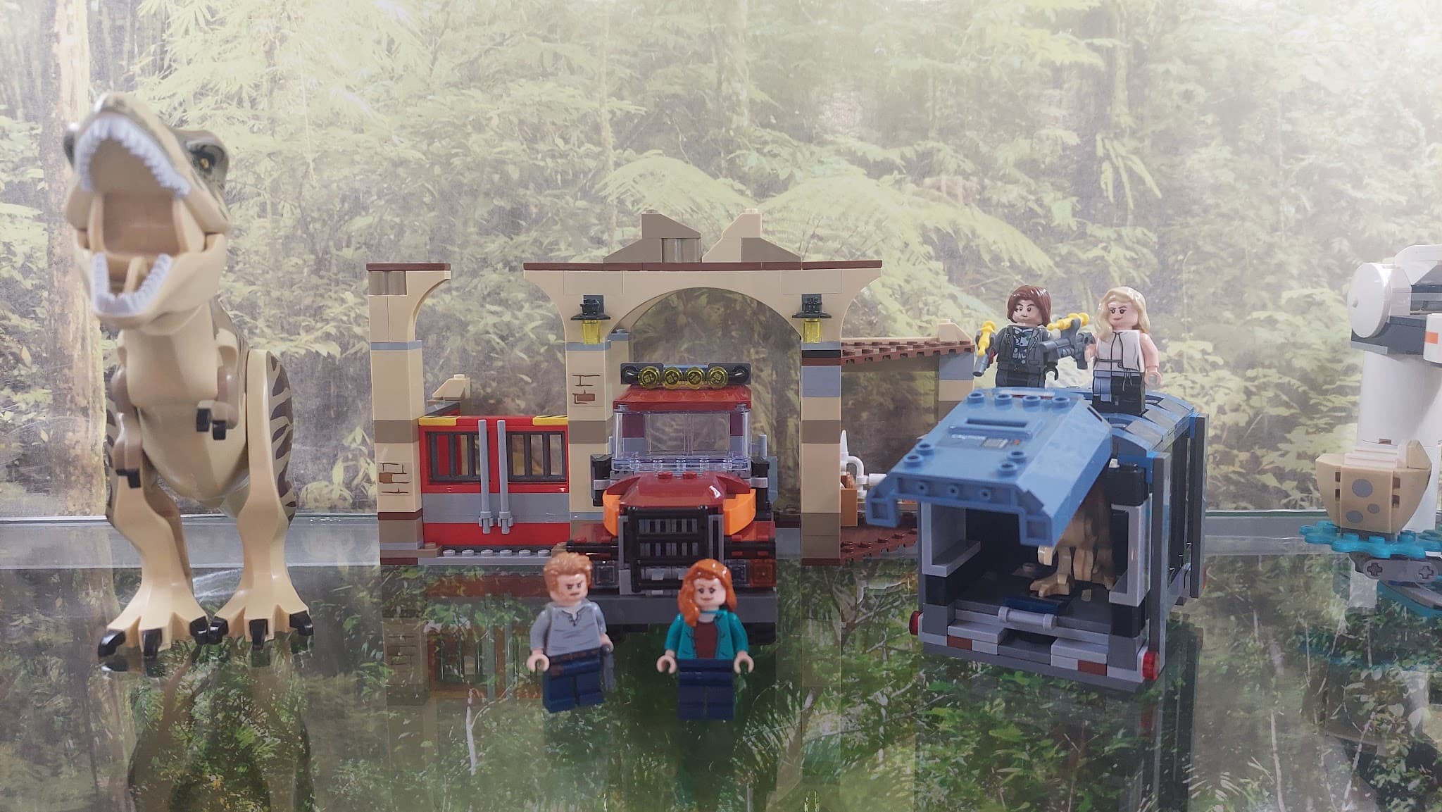 LEGO 76948 T. rex & Atrociraptor Dinosaur Breakout