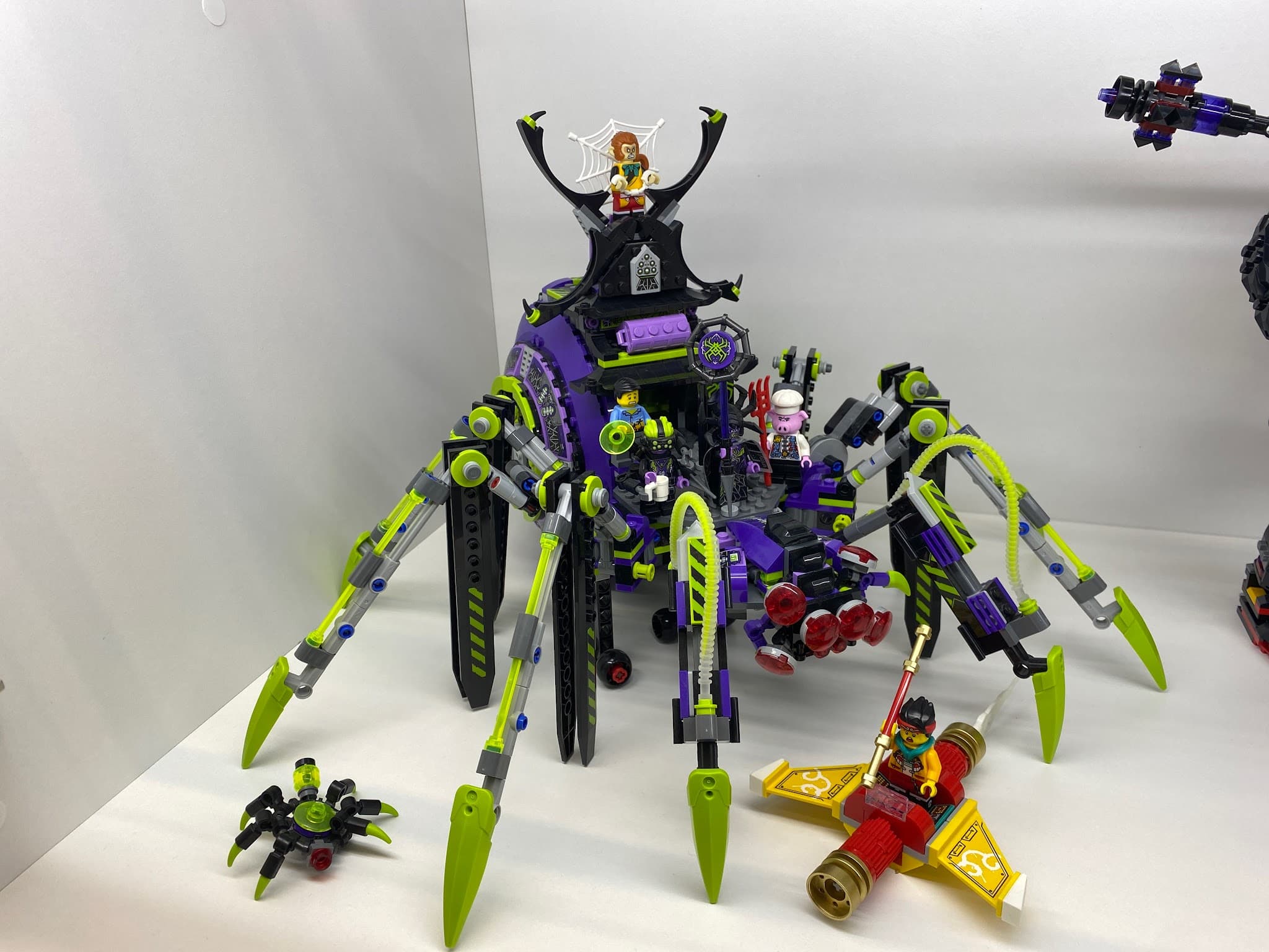 LEGO 80022 Spider Queen's Arachnoid Base