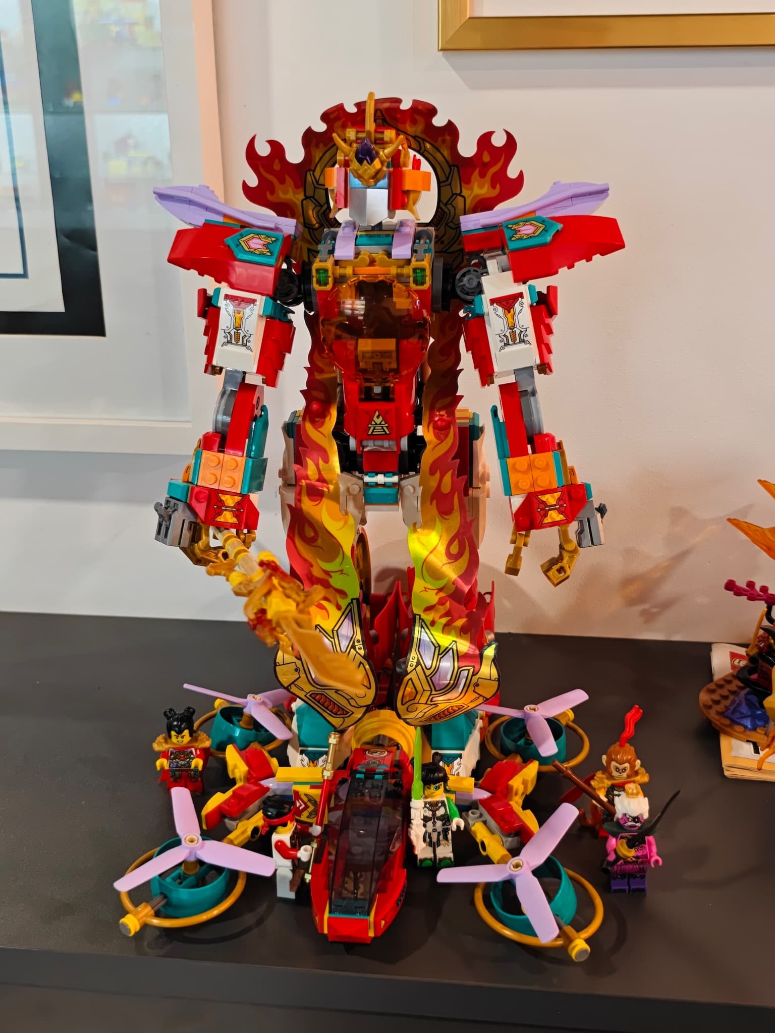 LEGO 80057 Nezha's Ring of Fire Mech