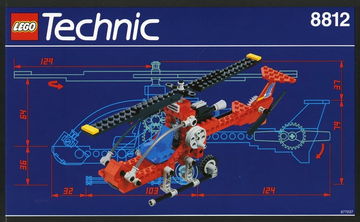 LEGO 8812 Helicopter