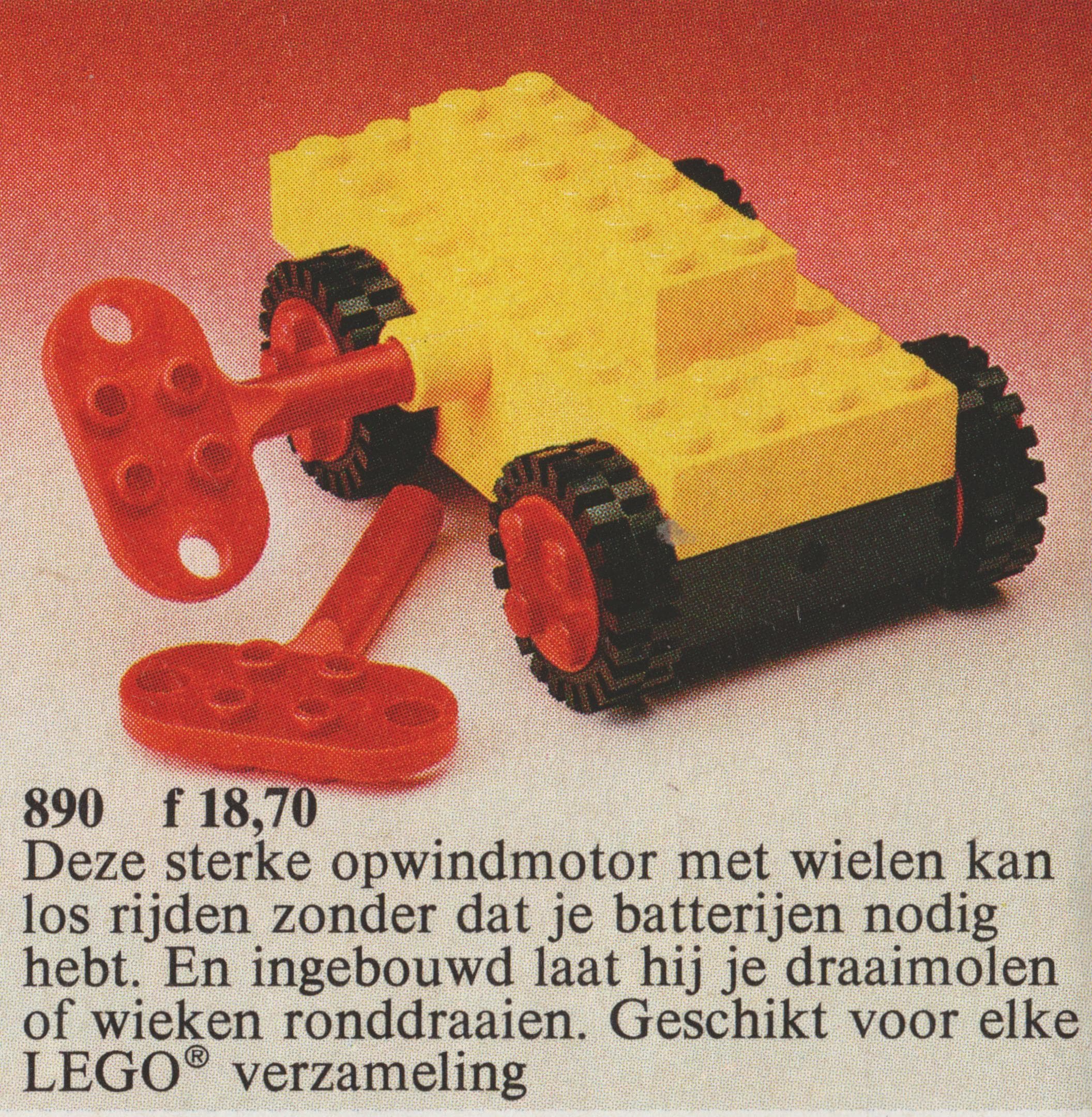 LEGO 890 Wind-Up Motor