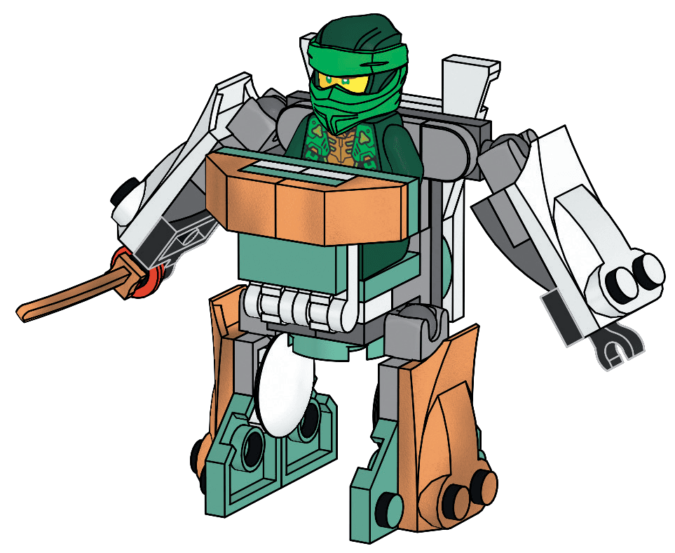 LEGO 951467 Lloyd with Mech
