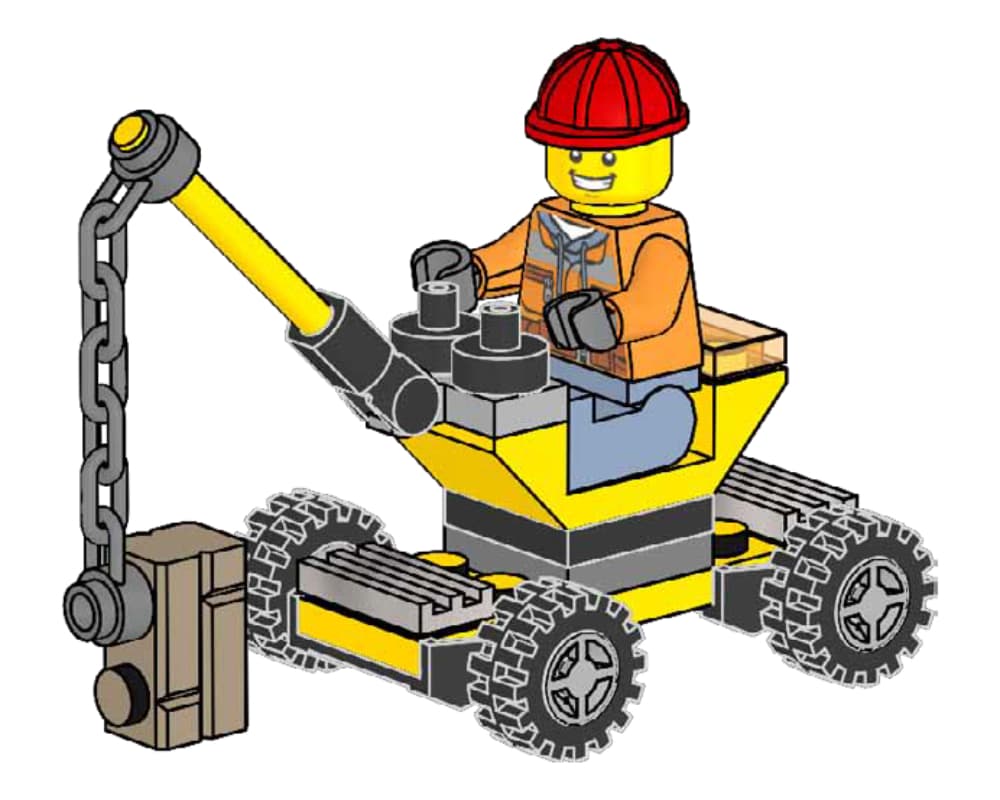 LEGO 952401 Builder with Crane