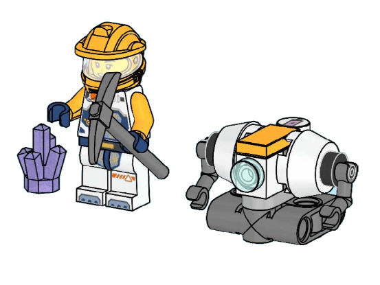 LEGO 952405 Astronaut and Robot
