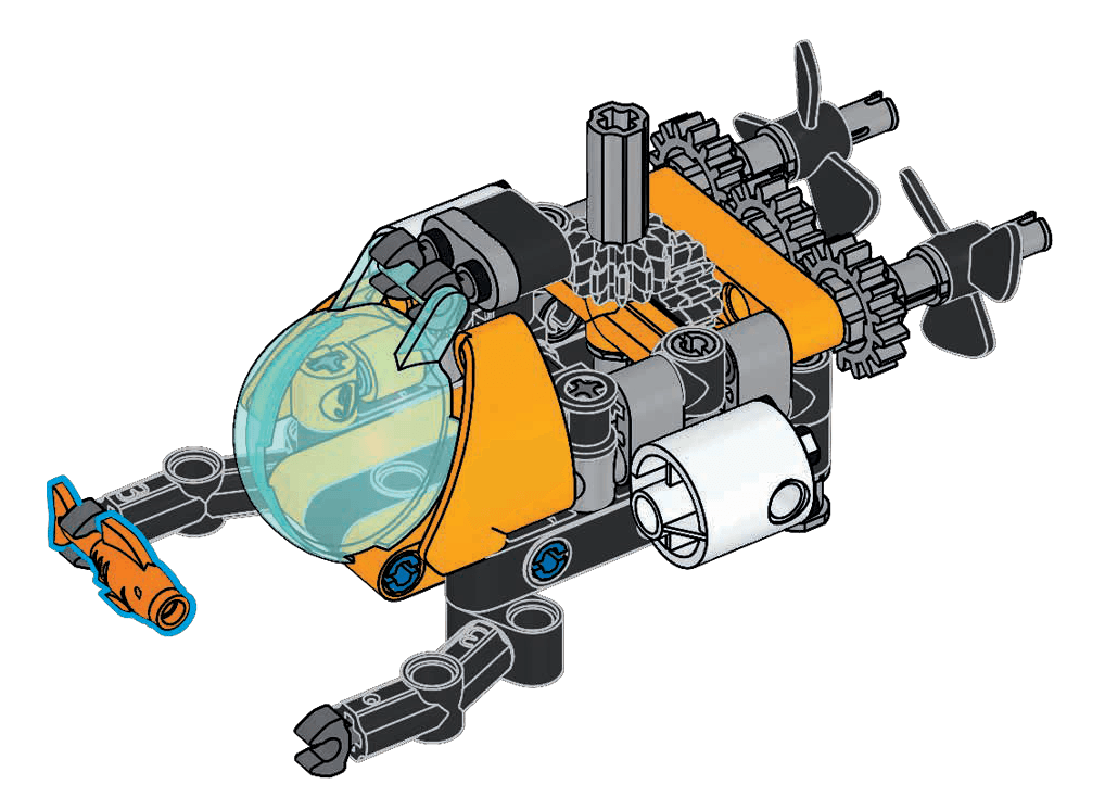 LEGO L0002290 Research Submarine