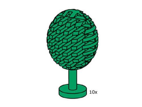 LEGO 10111 Foliferous Tree