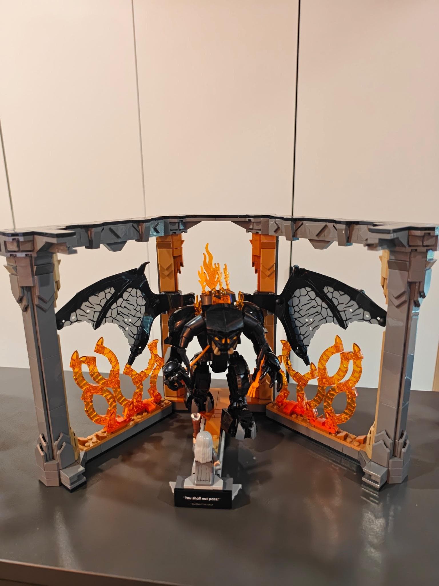 LEGO 10367 The Lord of the Rings: Balrog Book Nook
