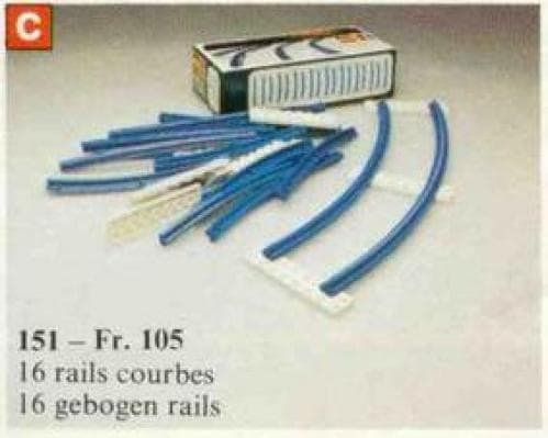 LEGO 151 Curved Track