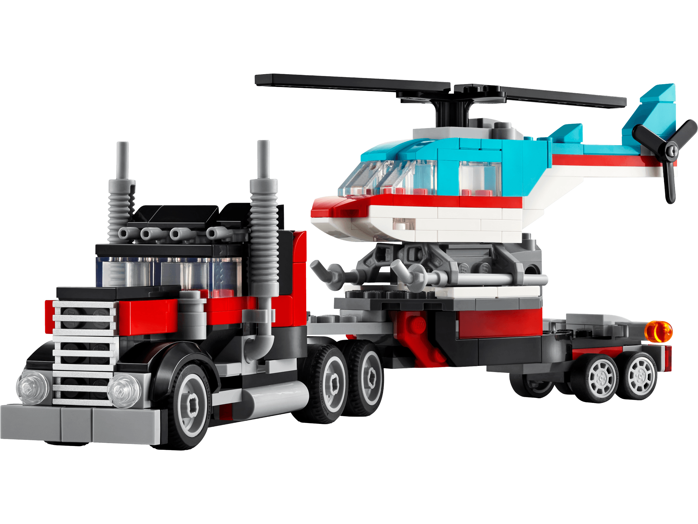 LEGO 31146 Flatbed Truck with Helicopter