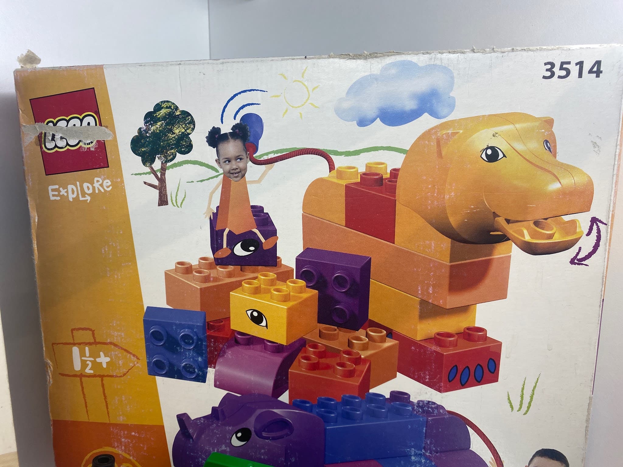LEGO 3514 Rhino and Lion