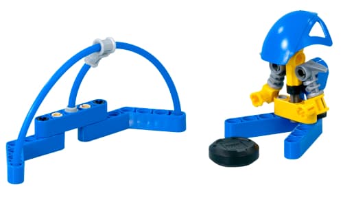 LEGO 3557 Blue Player and Goal