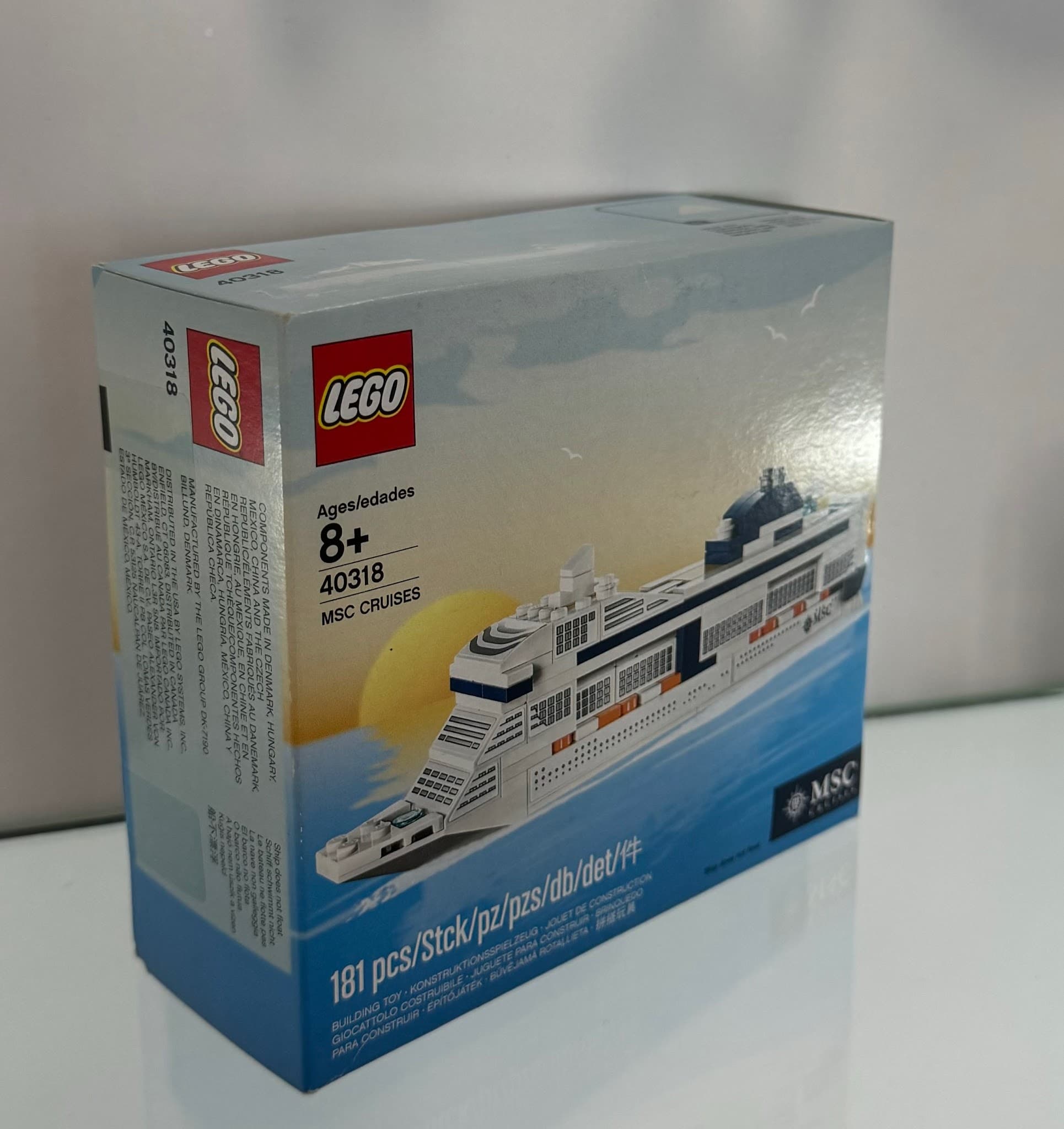 LEGO 40318 MSC Cruises