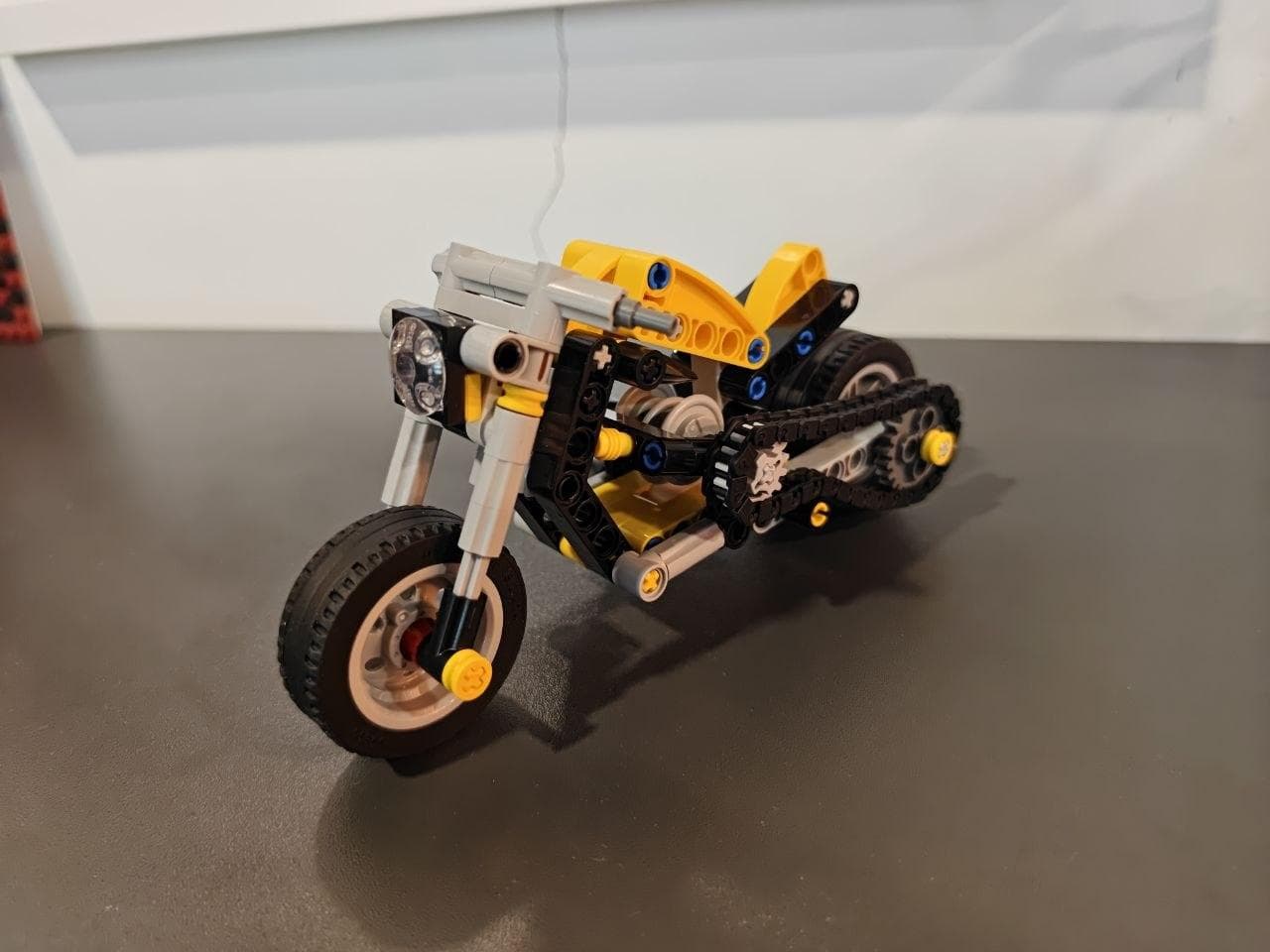 LEGO 42225 Yellow Motorcycle