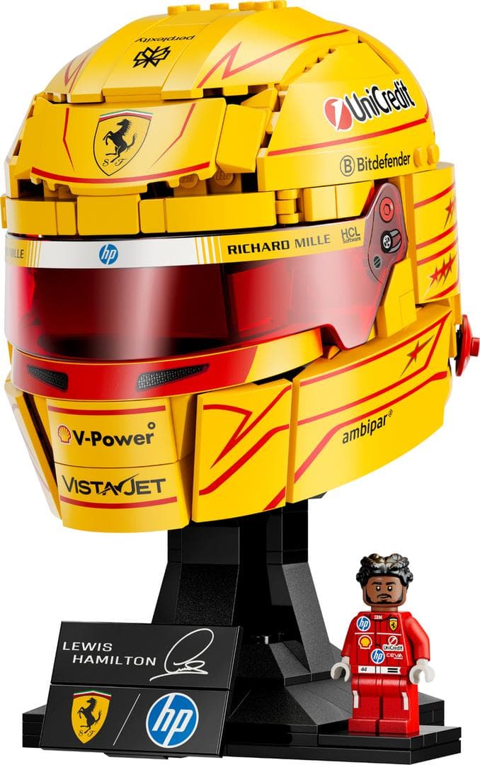LEGO 43022-1 Scuderia Ferrari HP Lewis Hamilton Helmet