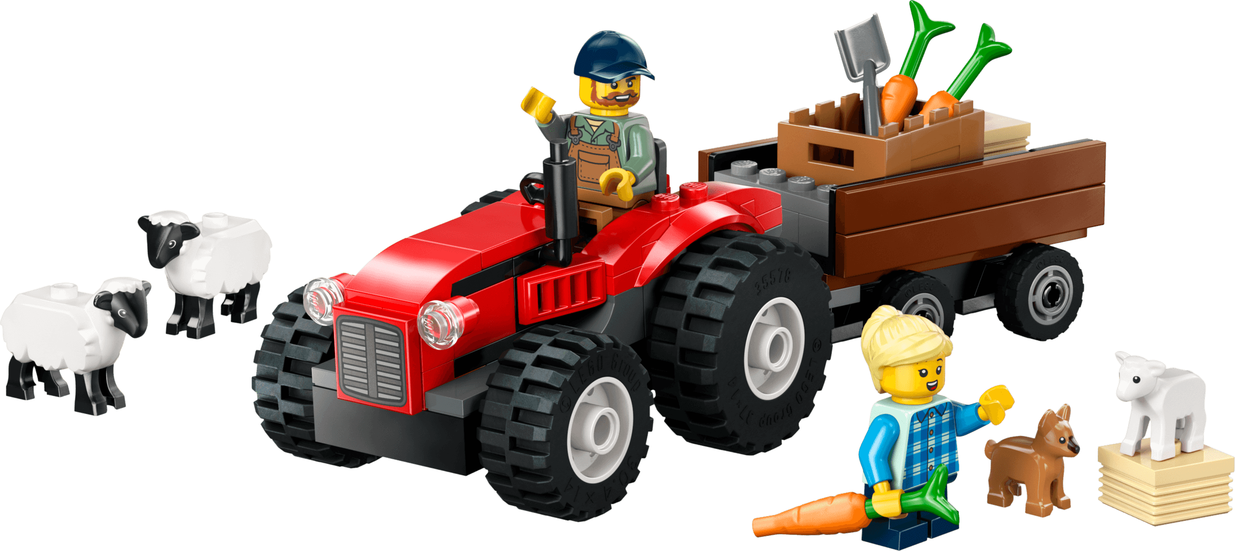 LEGO 60461 Tractor with Trailer