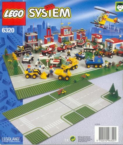 LEGO 6320 Road Plates, Junction