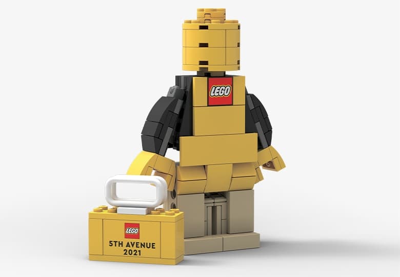 LEGO 6384214 5th Avenue New York brand store associate figure