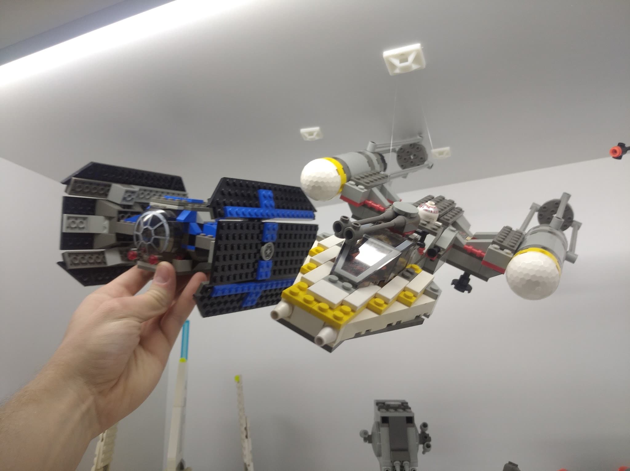 LEGO 7150 TIE Fighter & Y-wing