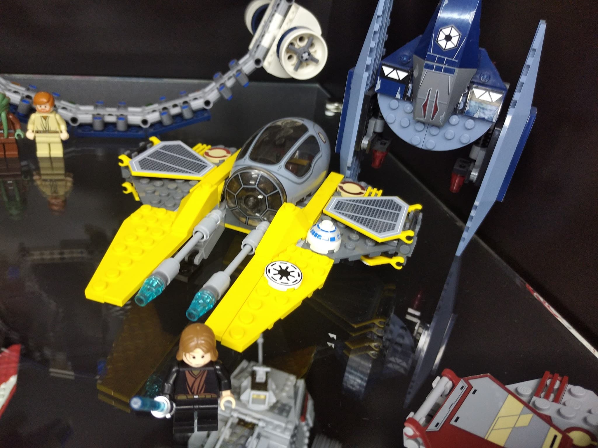 LEGO 7256 Jedi Starfighter and Vulture Droid