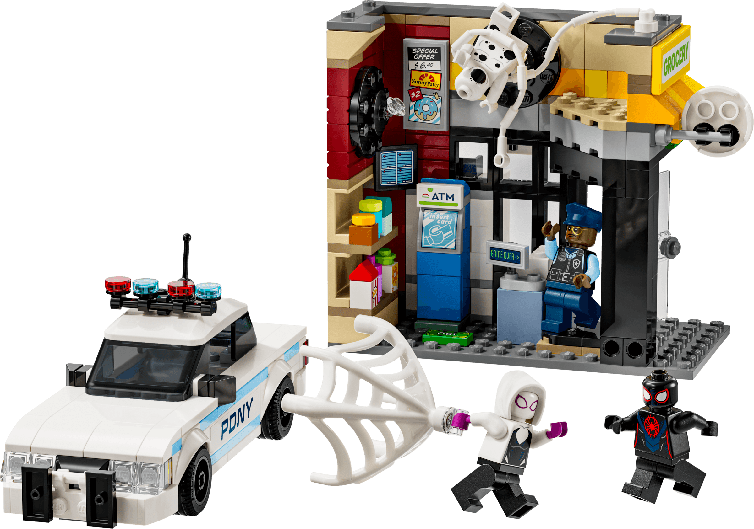 LEGO 76311 Miles Morales vs. the Spot