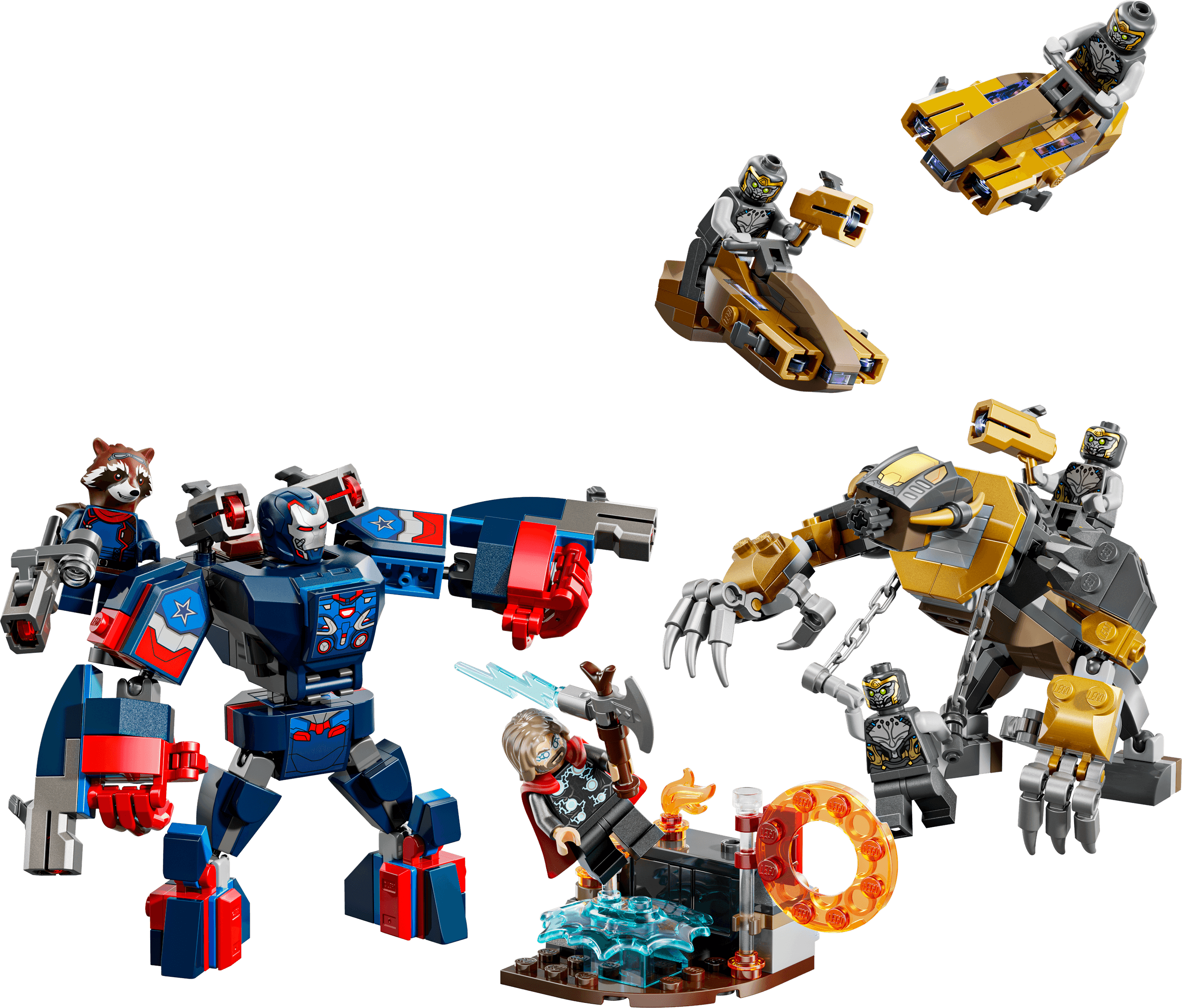 LEGO 76322 Avengers: Endgame Thor vs. Chitauri
