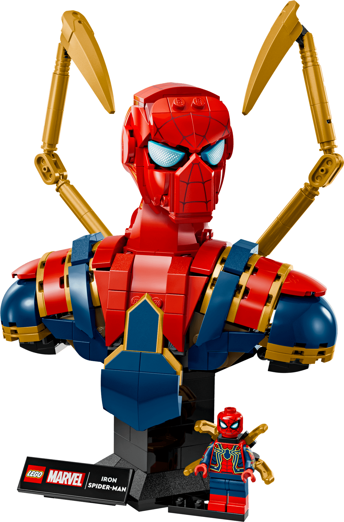 LEGO 76326 Iron Spider-Man Bust