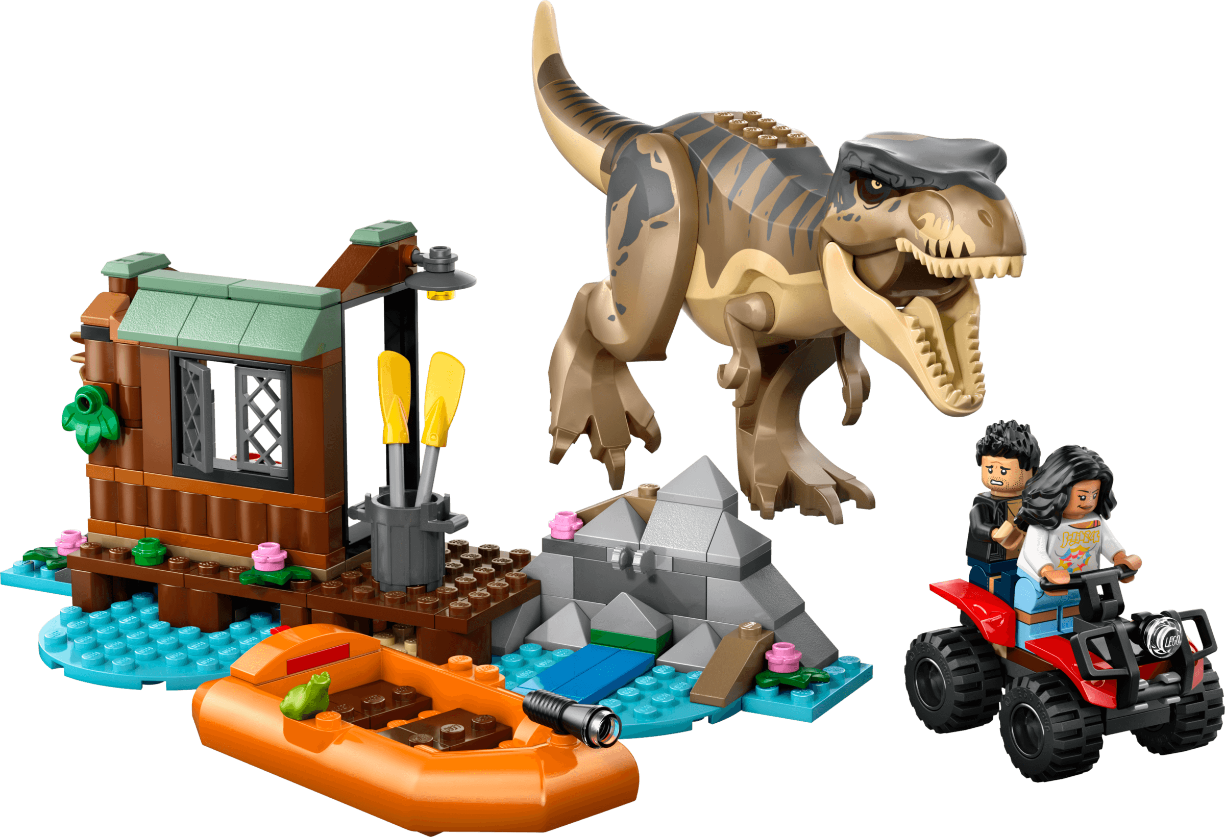 LEGO 76975 T. rex River Escape