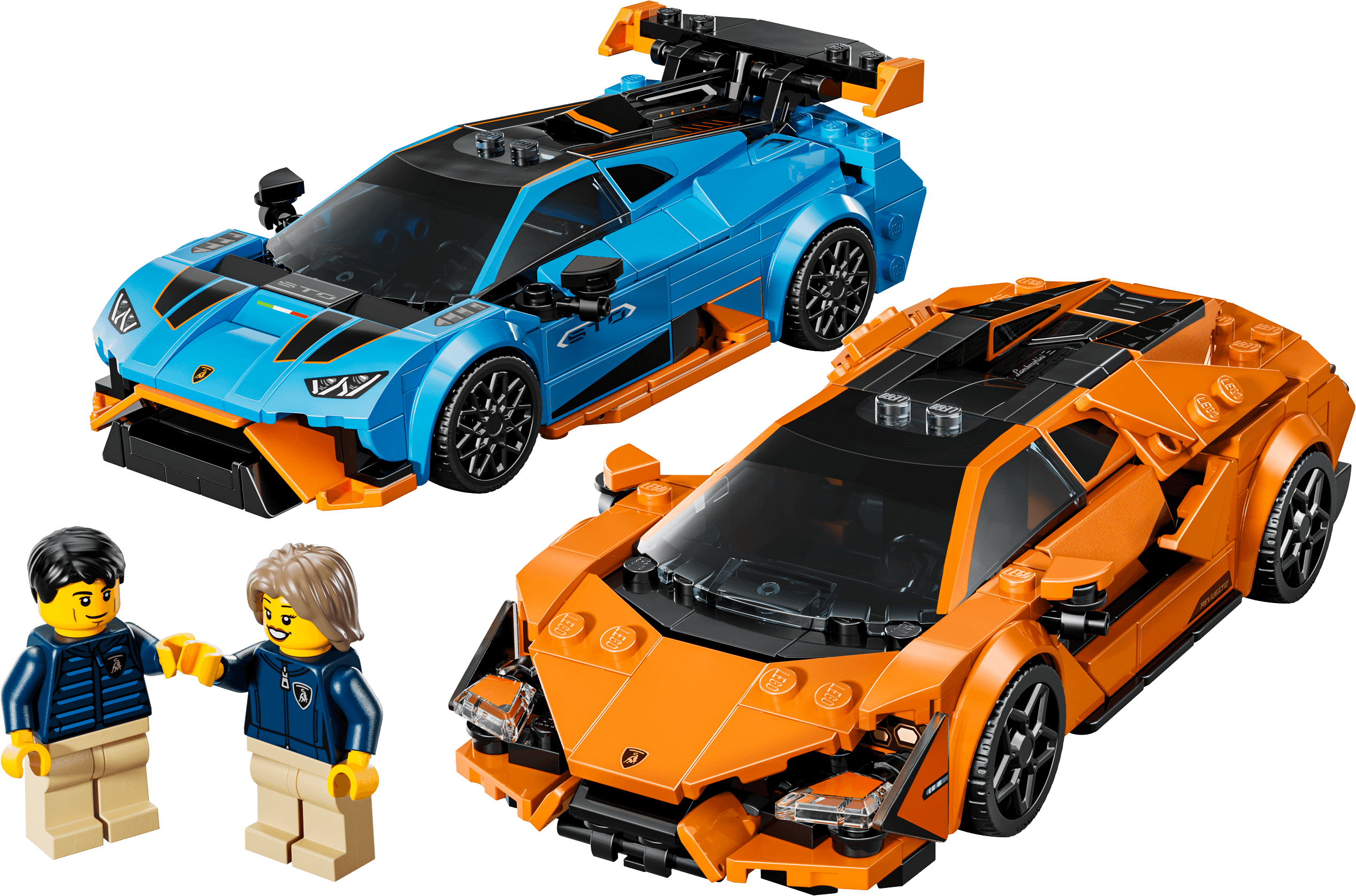 LEGO 77238 Lamborghini Revuelto & Lamborghini Huracán STO