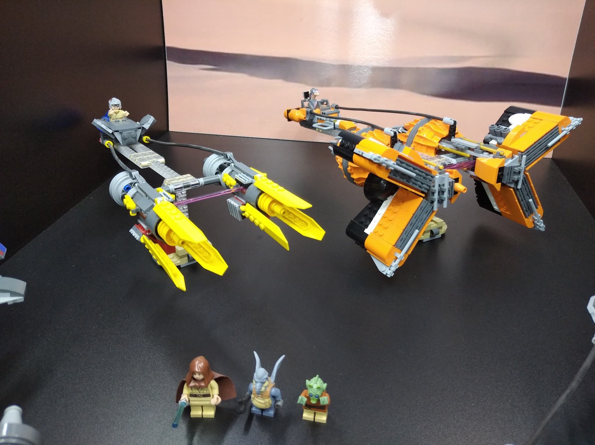 LEGO 7962 Anakin Skywalker and Sebulba's Podracers