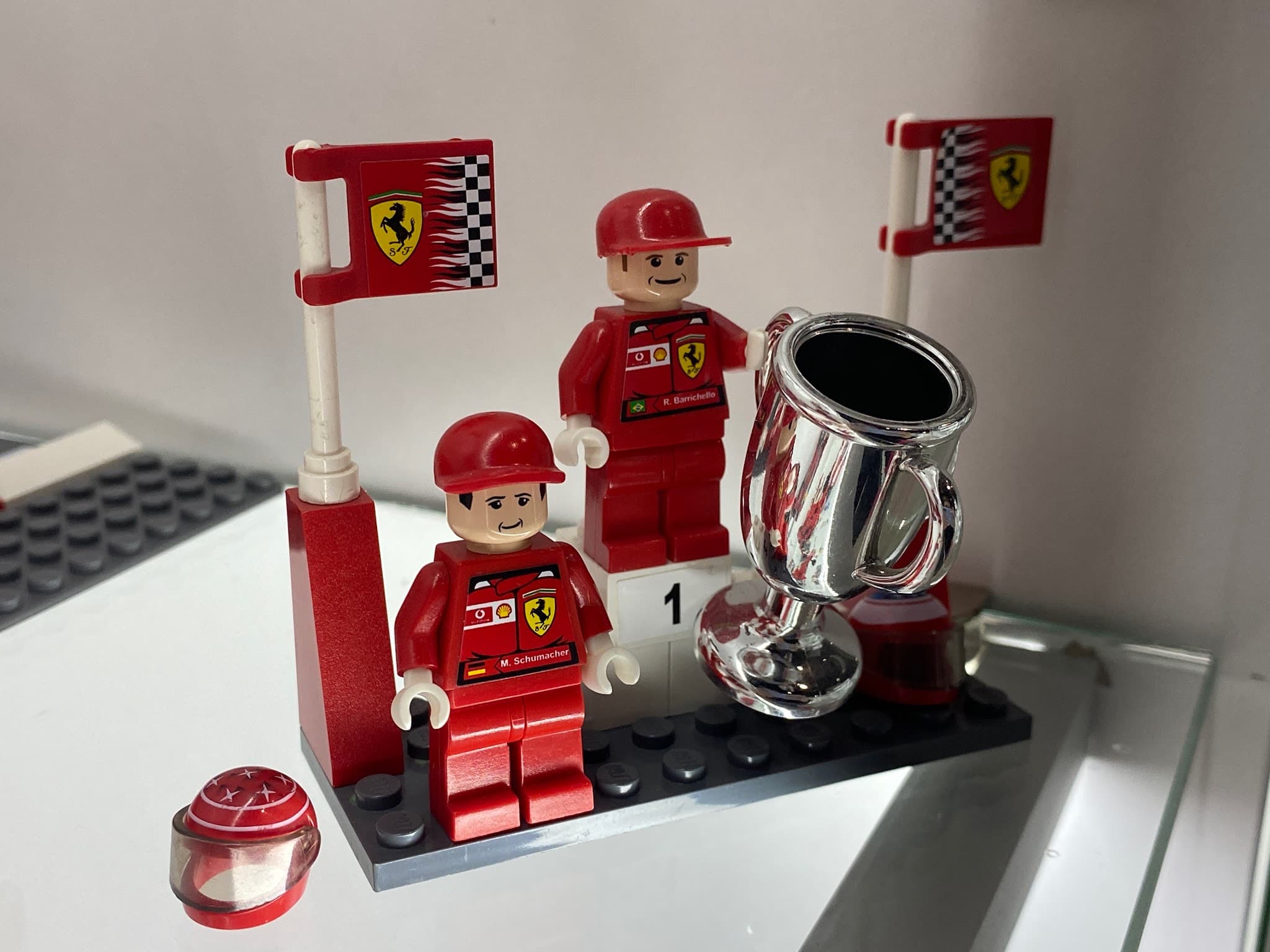 LEGO 8389 M. Schumacher and R. Barrichello