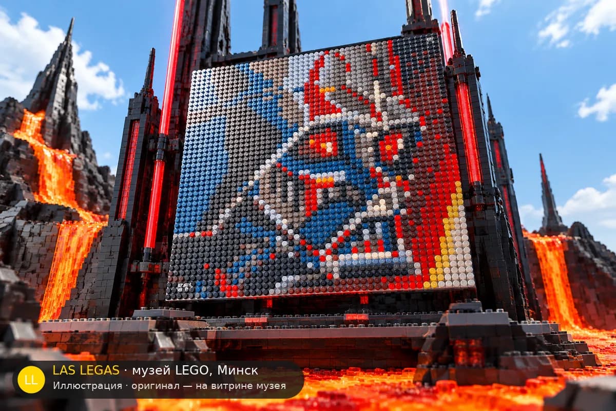 Иллюстрация: LEGO 31200 Звёздные войны: Ситхи в диораме своего сюжета