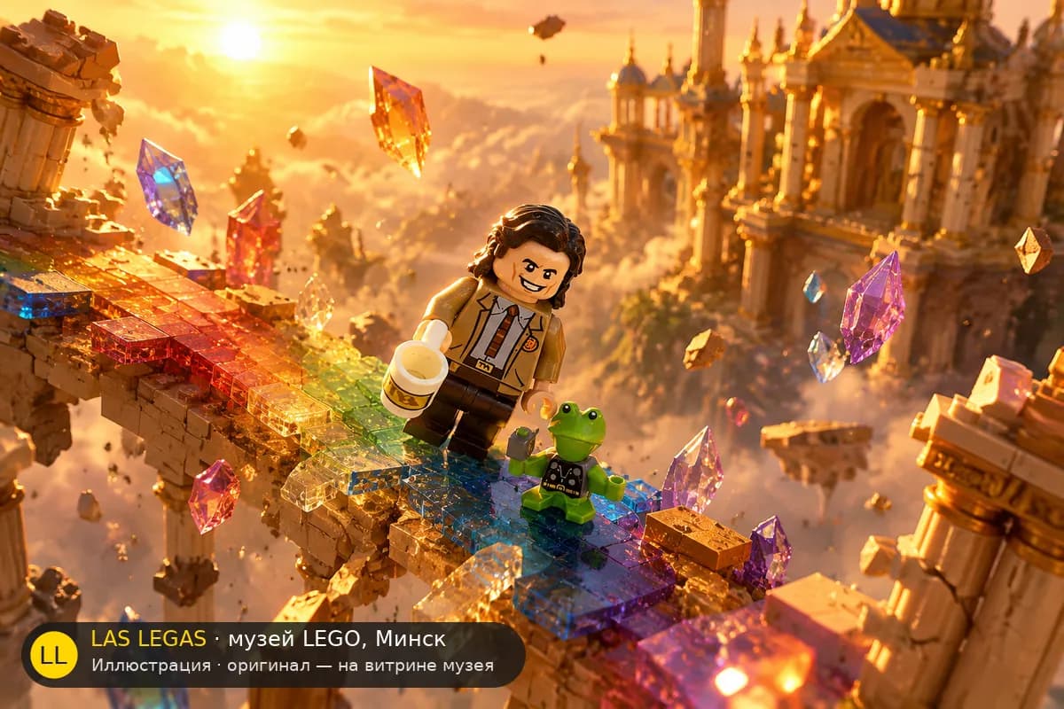 Иллюстрация: LEGO 71031 Локи в диораме своего сюжета