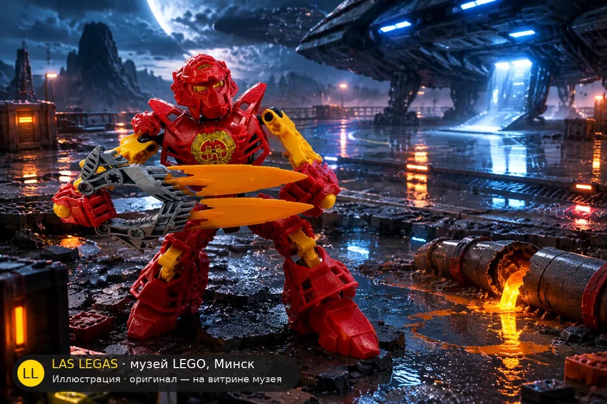 Иллюстрация: LEGO 7167 Уильям Фурно в диораме своего сюжета