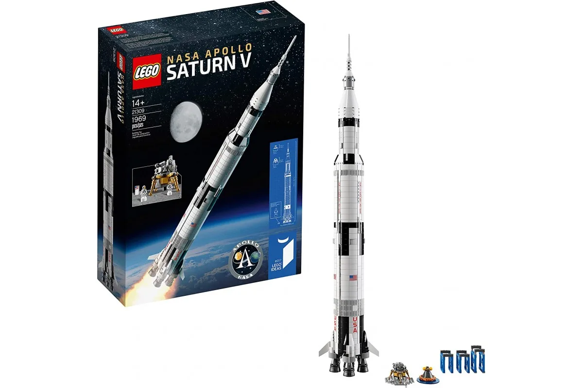NASA Apollo Saturn V 21309, серия Ideas, 1969 деталей, 2017 год