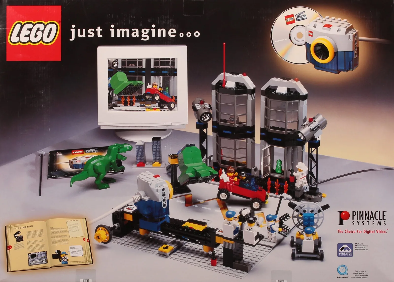 Steven Spielberg Moviemaker Set 1349, серия Studios, 442 детали, 2000 год