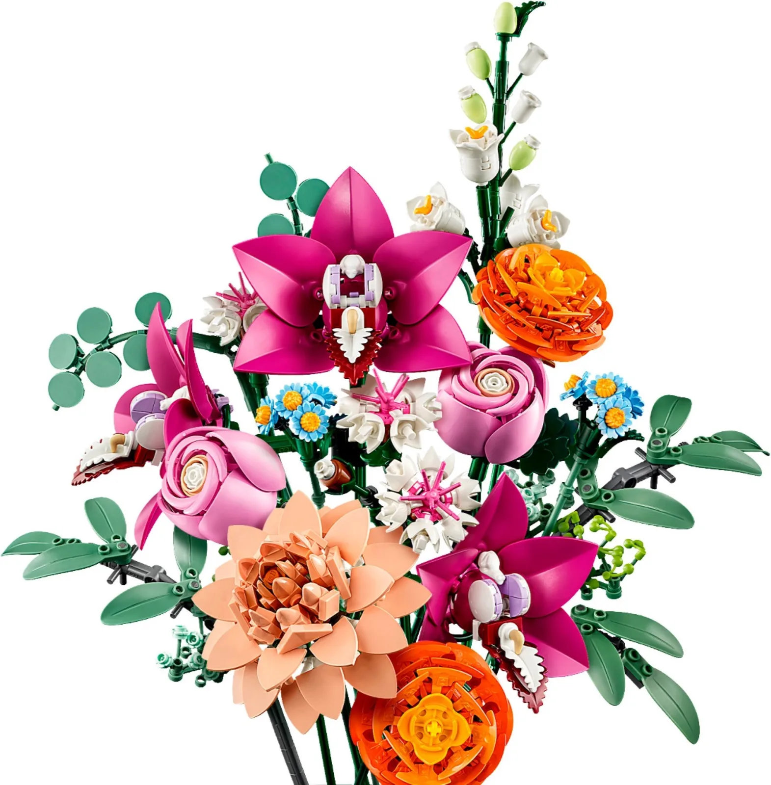 Pretty Pink Flower Bouquet 10342, серия Botanicals, 749 деталей, 2025 год