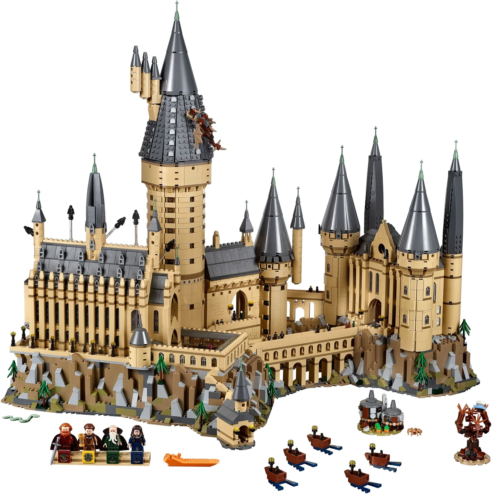 Самый большой набор серии Hogwarts Castle 71043, 6020 деталей, 2018 год