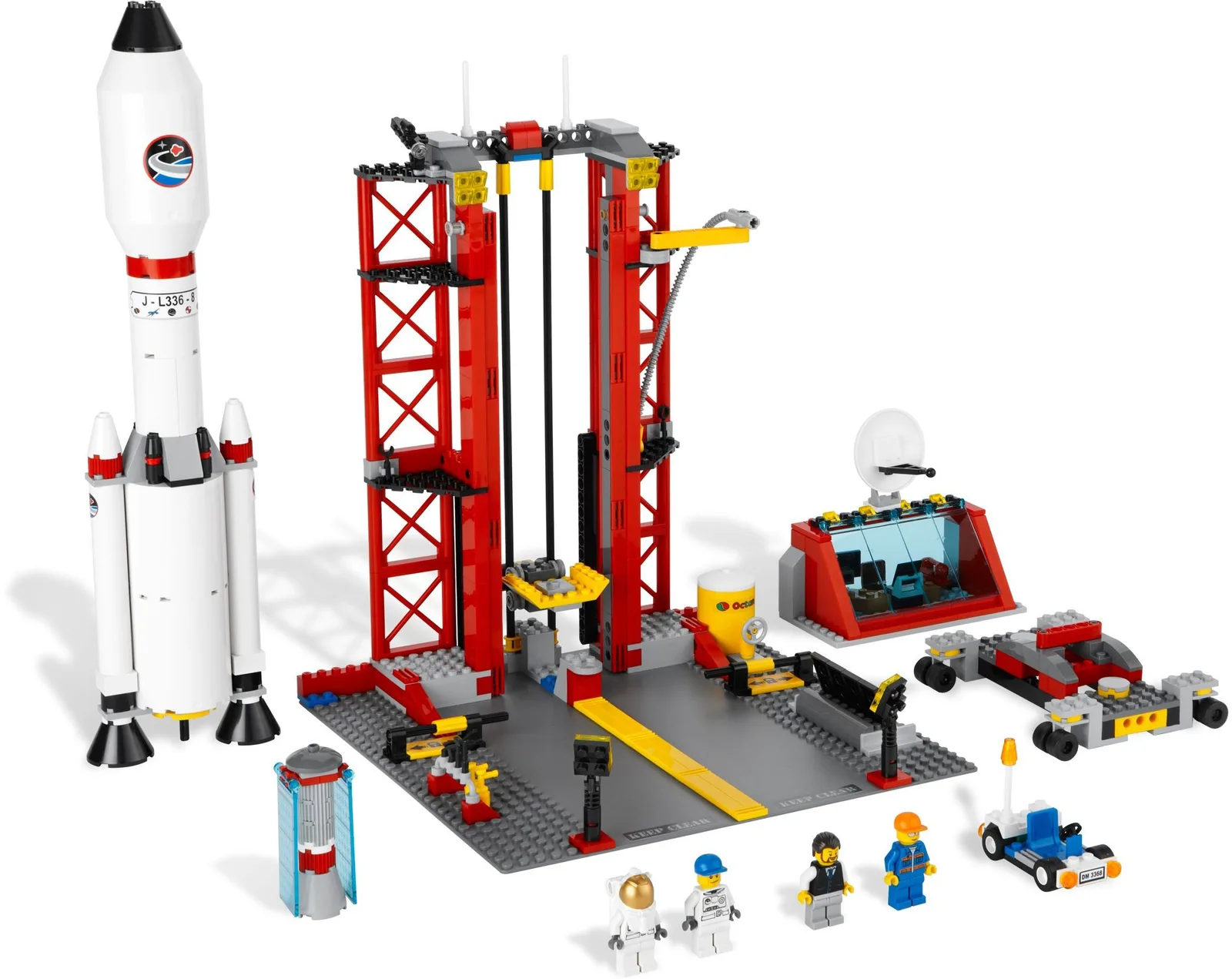 Space Centre 3368, серия City, 494 детали, 2011 год