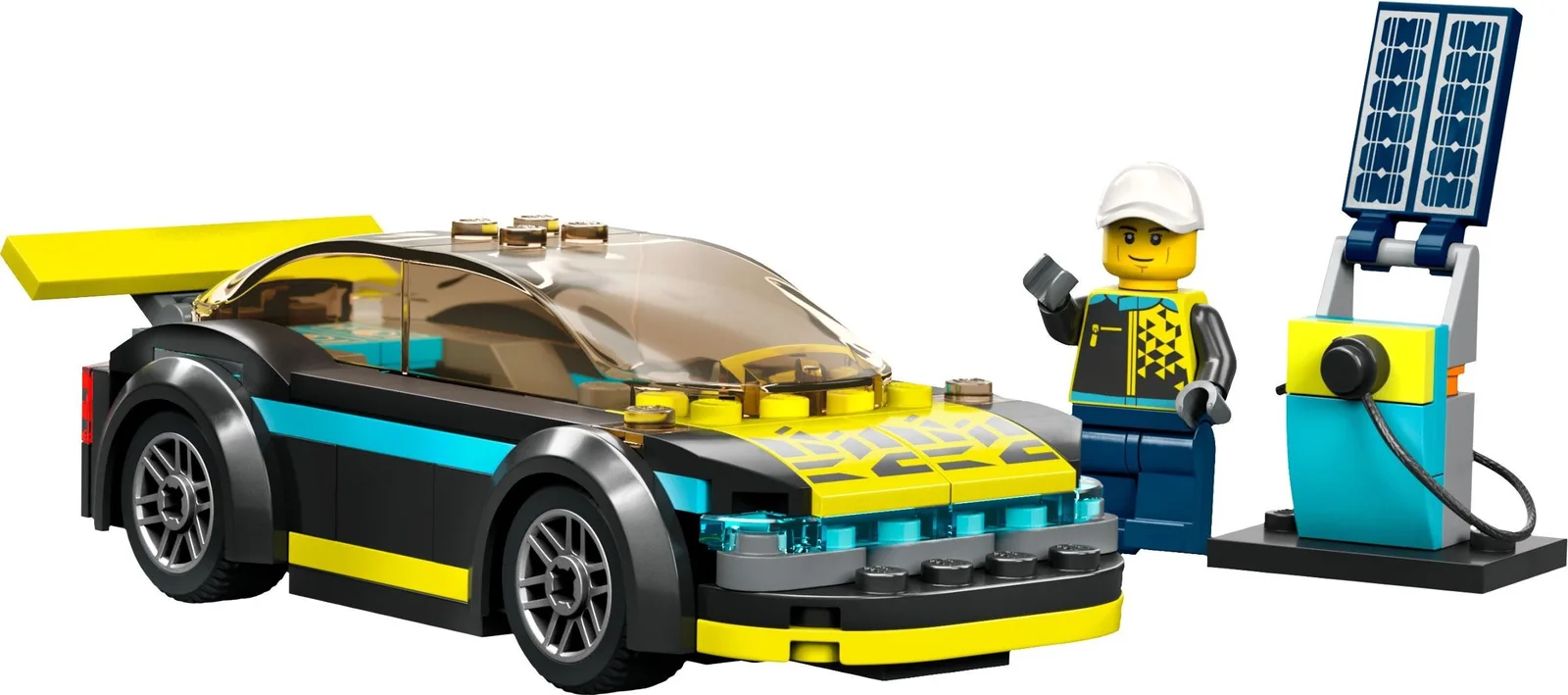 Electric Sports Car 60383, серия City, 95 деталей, 2023 год