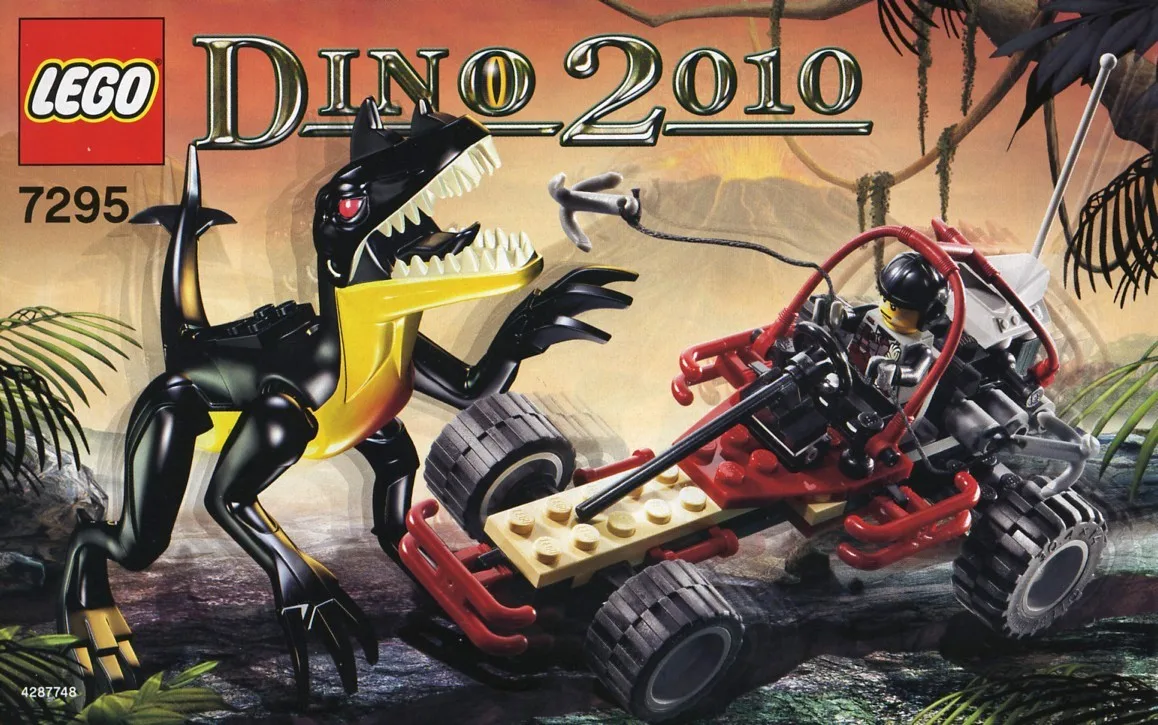 Dino Buggy Chaser 7295, серия Dino 2010, 83 детали, 2005 год