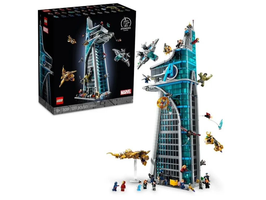 Avengers Tower 76269, серия Marvel Super Heroes, 5201 деталь, 2023 год