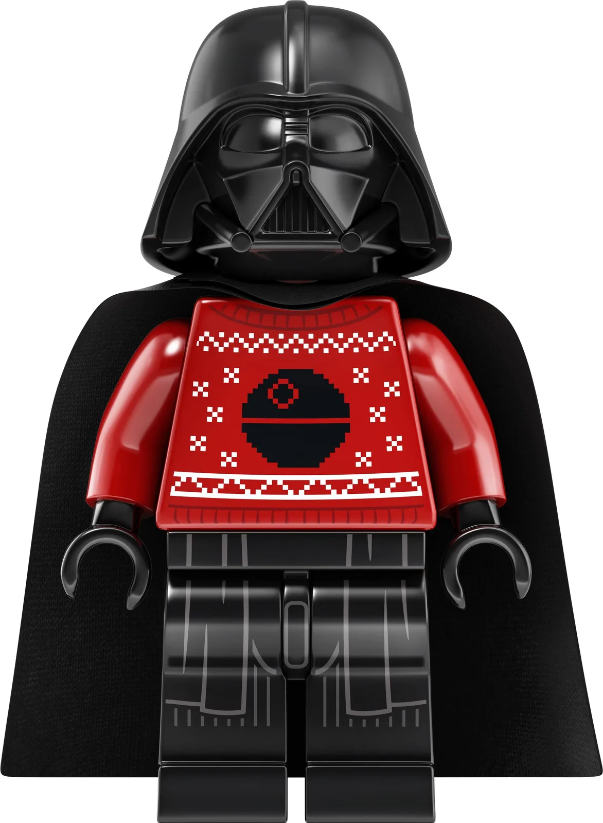 Минифигурка Дарт Вейдера в новогоднем свитере из набора LEGO Star Wars Advent Calendar 75279, серия Star Wars, 311 деталей, 2020 год