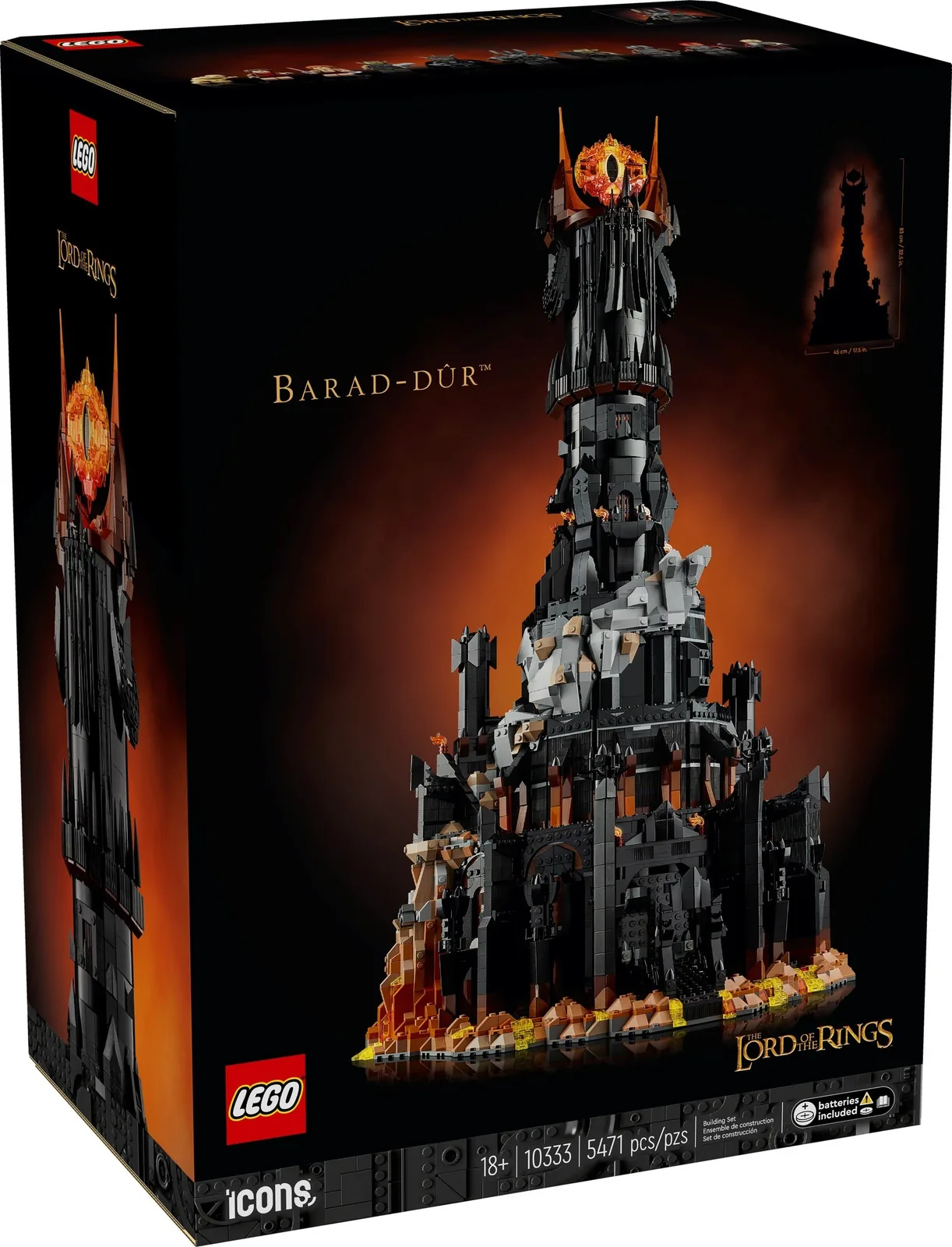 The Lord of the Rings: Rivendell 10333, серия Icons, 5471 деталей, 2024 год