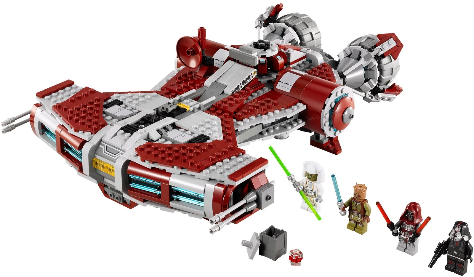 Jedi Defender-class Cruiser 75025, серия Star Wars, 927 деталей, 2013 год
