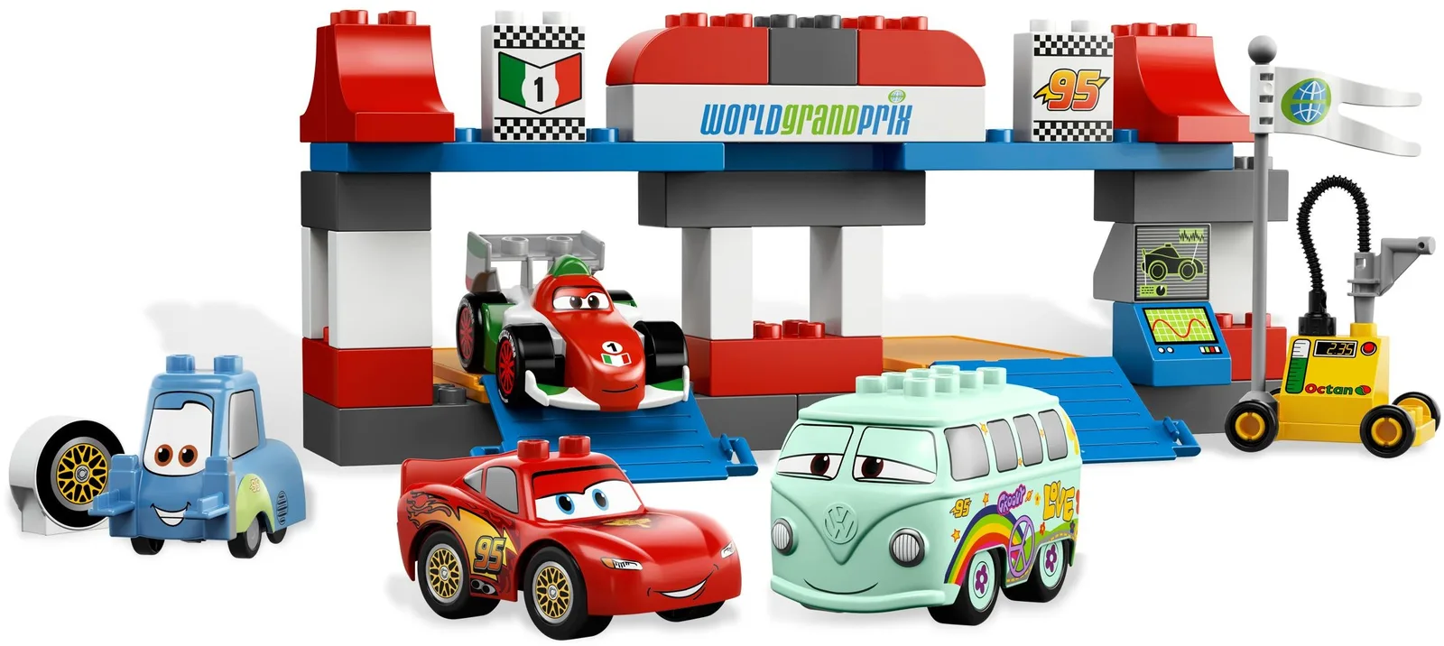 The Pit Stop 5829, серия Duplo, 52 детали, 2011 год