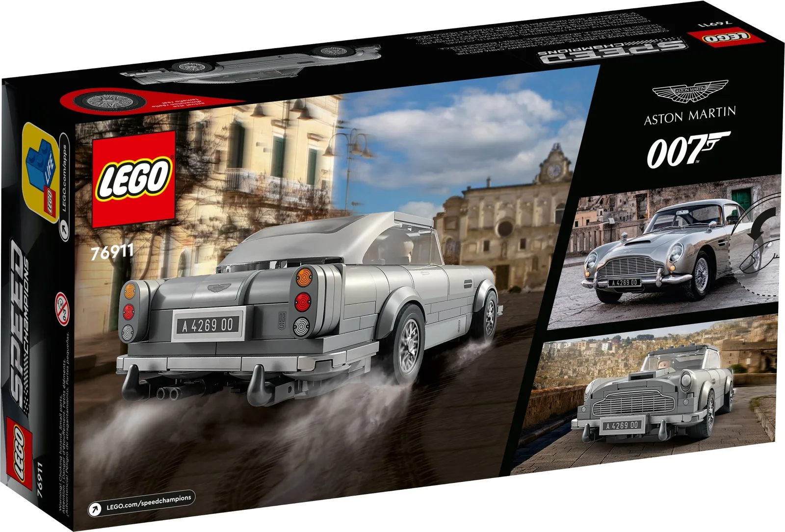 Aston Martin DB5 Джеймса Бонда 76911, серия Speed Champions, 298 деталей, 2022 год