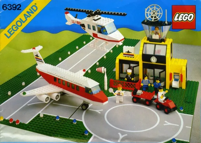 Airport 6392, серия Town, 530 деталей, 1985 год