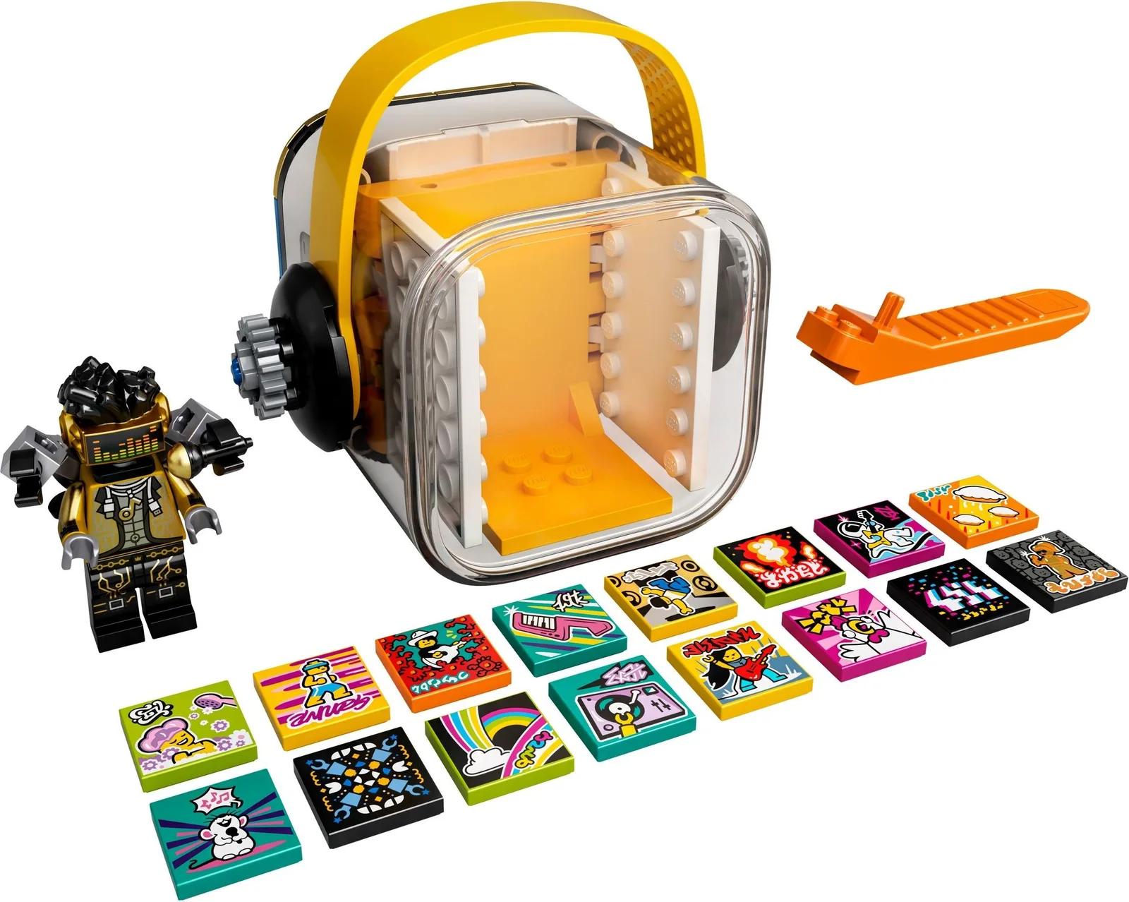 HipHop Robot BeatBox 43107, серия Vidiyo, 73 детали, 2021 год