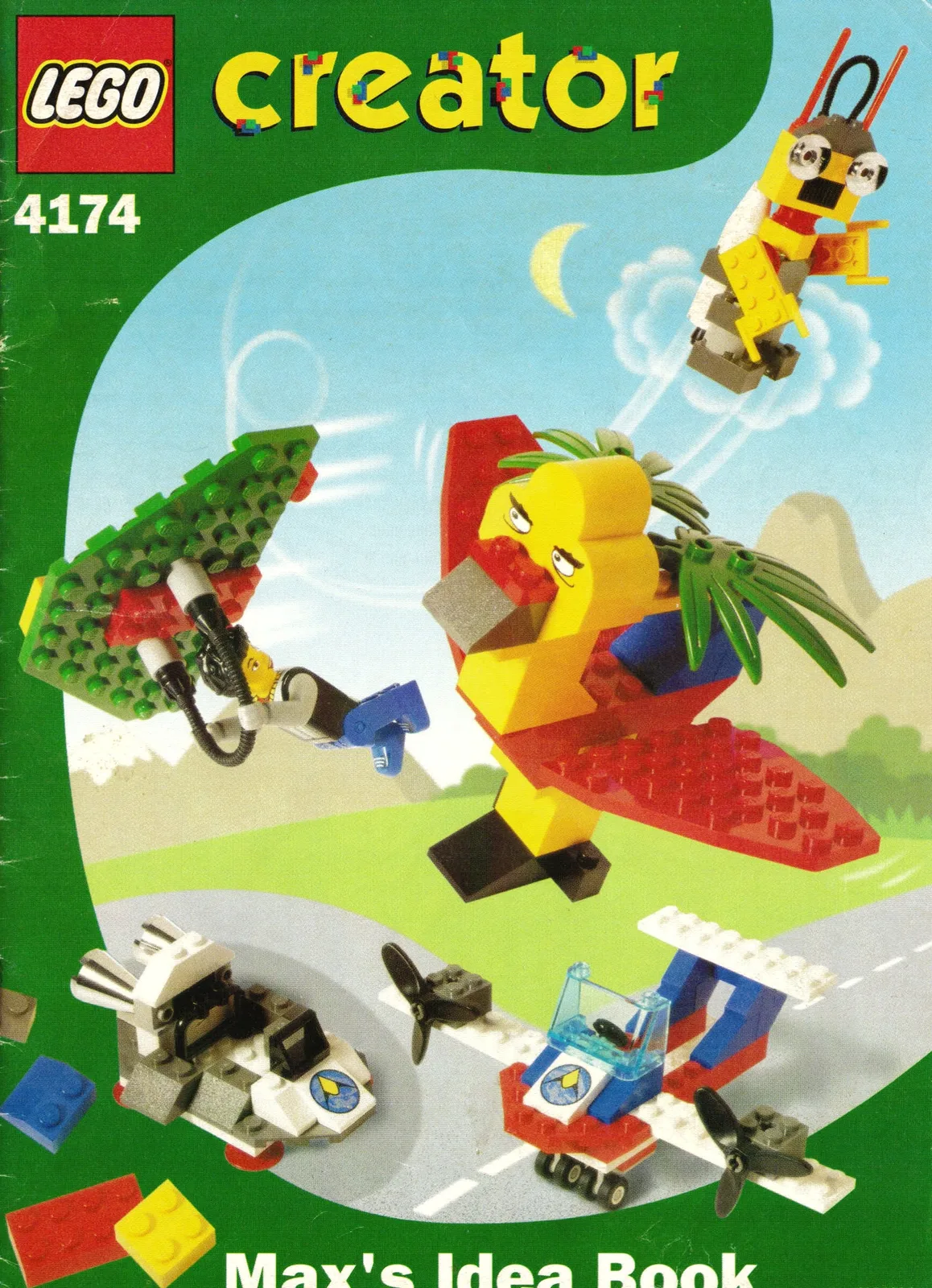 Max Goes Flying 4174, серия Creator, 172 детали, 2001 год